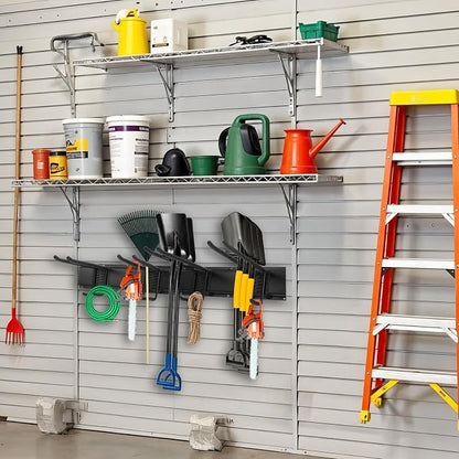 Garage Storage Rack Hooks, 32 Inch Heavy Duty Wall Mount Garage Organization - Image 7