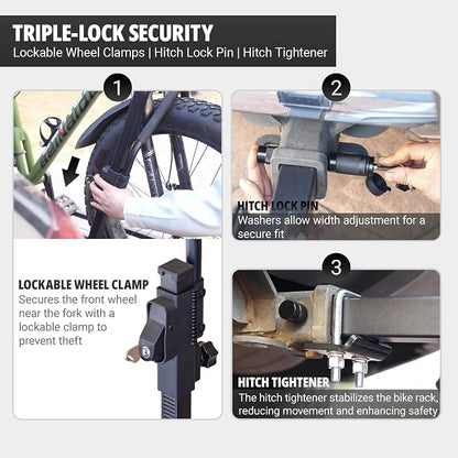 TRAILV2 Hitch Mount 2-Bike Rack - Image 4