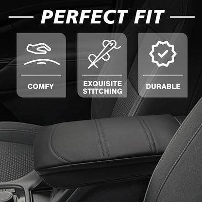 Muslogy Center Console Cover 1-Inch Extra Thick Armrest Pad Compatible - Image 5