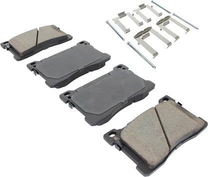 Premium Ceramic Front Brake Pads Compatible - Image 2