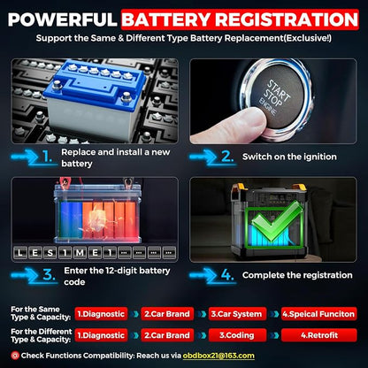 LAUNCH Creader Elite V2.0 for BMW OBD2 Scanner, 2025 Full Systems - Image 3