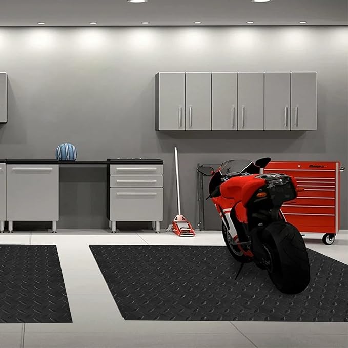 Boshen 5Ft x 12Ft Rubber Flooring Mats 1.6mm Diamond Plate Flooring Roll 60sqft - Image 6