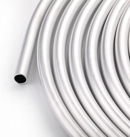 5/8" OD Aluminum Hard Fuel Line Hardline Tube Tubing Coil 16 Feet Roll - Image 3