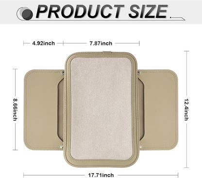 SINGARO Car Leather Center Console Cover - Image 2