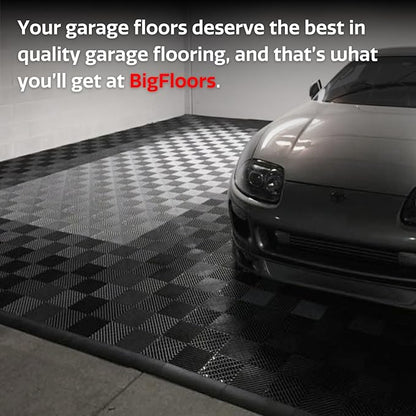 Big Floors RaceDeck Free-Flow Interlocking Garage Flooring Tiles, Self-Draining - Image 6