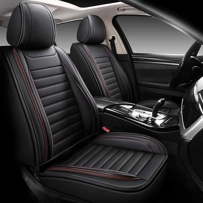 Car Seat Covers Full Set, 5 Seats Front Seat Cover and Back Seat Covers - Image 3