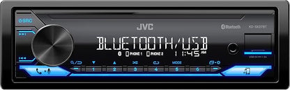 JVC KD-SX27BT Car Stereo with Bluetooth, 100W Digital Media Receiver, 1.5A USB by JVC
