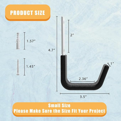 Heavy Duty Utility Hooks for Storage Wall Mount, Garage Wall Hooks for Hose - Image 2