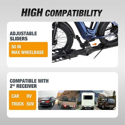 Sole R 1-Bike Rack, Hitch-Mount Platform E-Bike Rack - Image 5