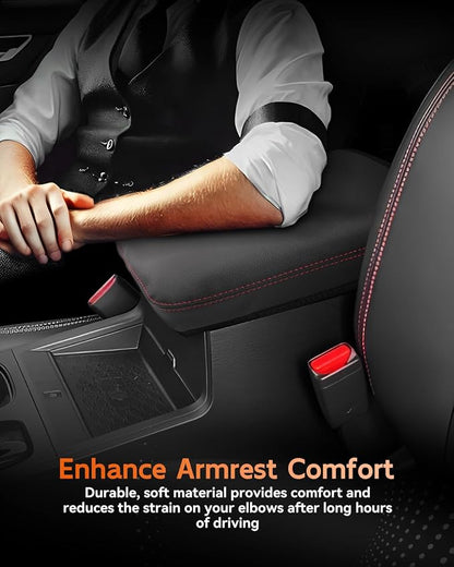 CDEFG for Nissan Frontier 2022-2025 Center Console Cover Armrest Box Cover for - Image 5