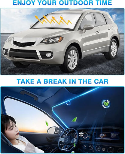 KUST Windshield Sun Shade for Acura RDX 2007–2012 Window Shade Sun Visor Cover - Image 7