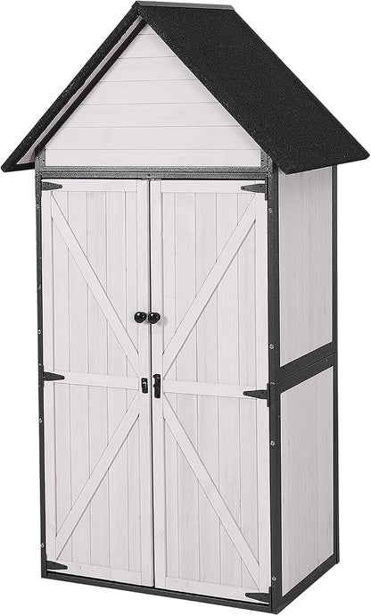 GUTINNEEN Shed Outdoor Storage Upgraded by GUTINNEEN