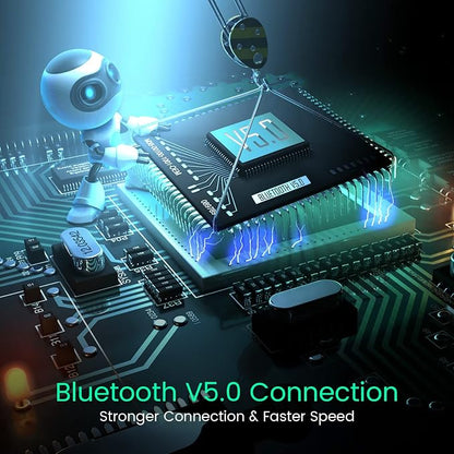 Upgraded FM Bluetooth Transmitter Car, QC3.0 Quick Charging & LED Backlit - Image 3