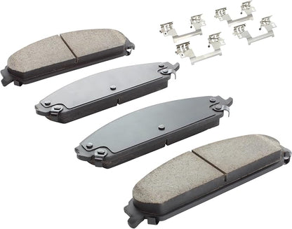 Premium Ceramic Front Brake Pads Compatible - Image 2