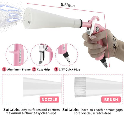 XIAOFENG Tornado Dry Cleaning Gun Detailing Interior Dryer Air Blow Gun - Image 3