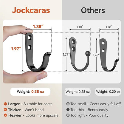 15Pcs Wall Hooks for Bathroom, and Garage - Image 5