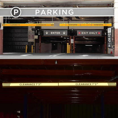 78" Parking Garage Height Clearance Bar - Image 2