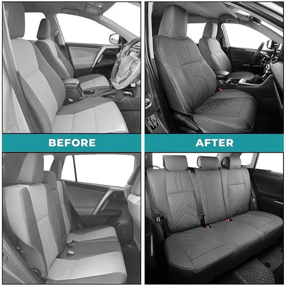 for Toyota RAV4 Seat Covers 2013 2014 2015 2016 2017 2018 RAV 4 XLE SE Limited - Image 5