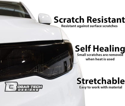 BOGAR TECH DESIGNS Full Headlight Taillight Tint Kit Compatible - Image 7