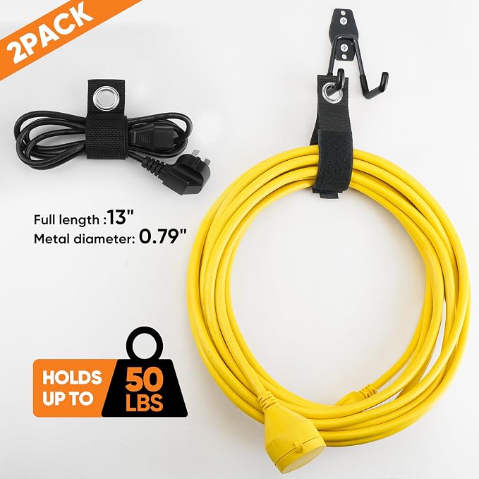 Nacial 18 Pack Garage Hooks Heavy Duty, Utility Steel Garage Storage Hook - Image 5