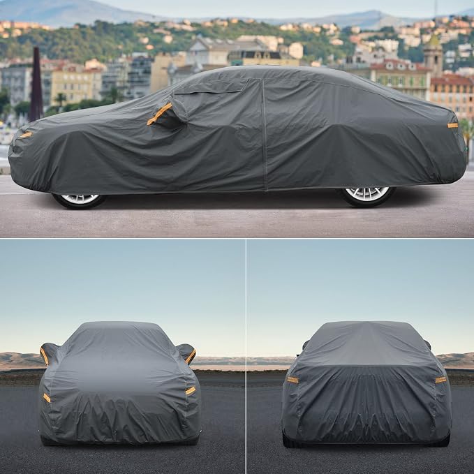 Premium Car Cover Custom Fit Mercedes-Benz GLC 300 350e, 16 Layers Heavy Duty - Image 6