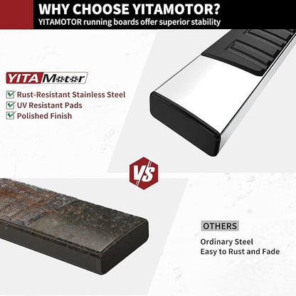 YITAMOTOR 6 inches Running Boards Compatible - Image 3