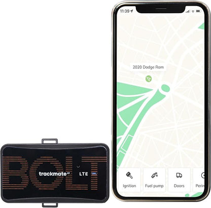 Bolt LTE 4G GPS Tracker for Vehicles, & Shipments by TrackmateGPS