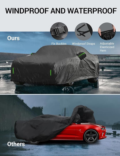 Proadsy 2025 Upgrade 6 Layers Car Cover Custom Fit - Image 5