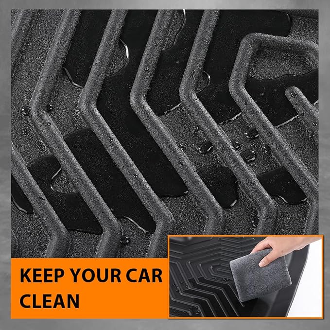 G-PLUS Heavy Duty TPE Floor Mats Cargo Liner Fit - Image 7