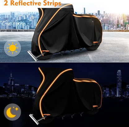 420D Motorcycle Cover for Honda Rebel 250 300 500 1100 Shadow 600 750 1100 / - Image 5