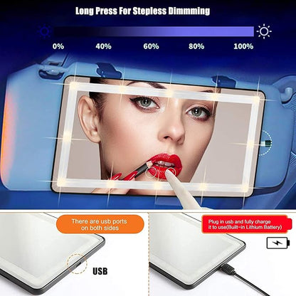 Car Sun Visor Vanity Mirror, Makeup Mirror - Image 5