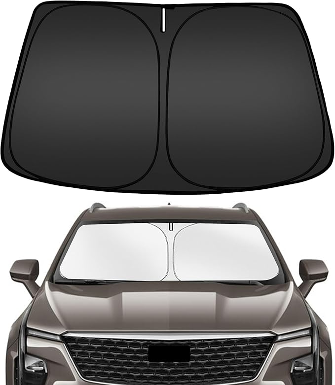 ARISMOTOR Windshield Sun Shade for Cadillac XT4 2019-2025, Custom Fit Foldable by ARISMOTOR