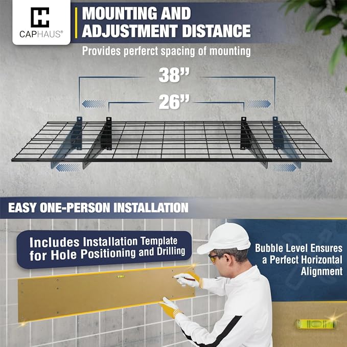 Fencer Wall Mounted Garage Shelving - Image 6