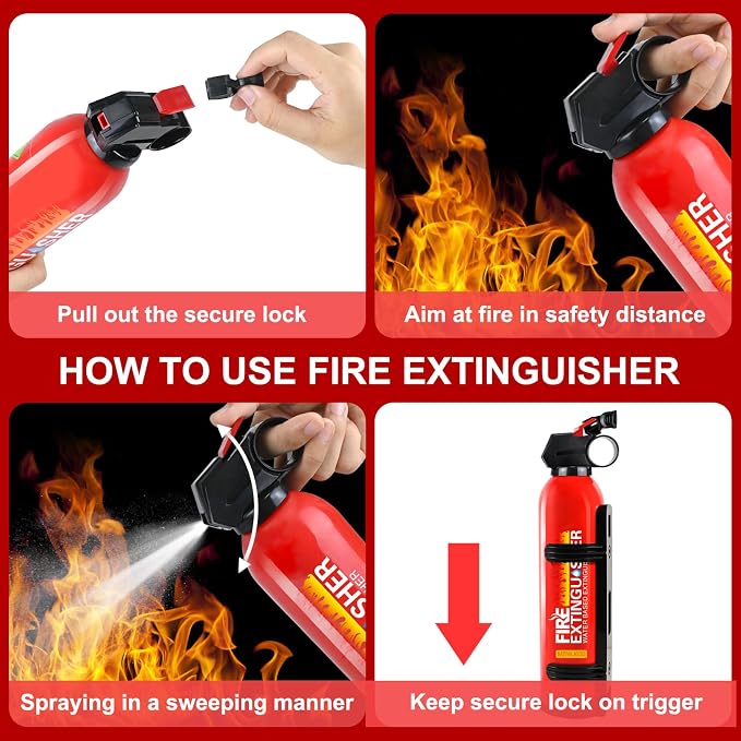6 Pack Fire Extinguisher for Home - Image 6