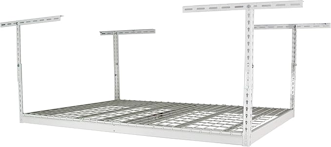 MonsterRax Overhead Garage Storage Racks 4x6, Ceiling Mounted Shelving by MonsterRAXStorageSolutions