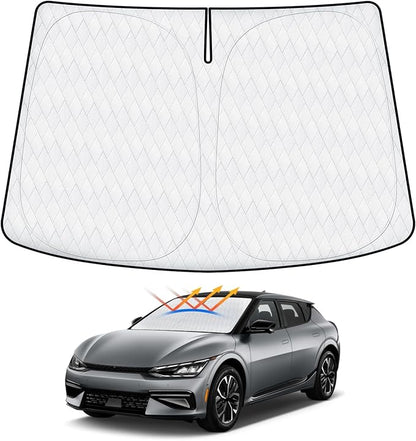 5-Layer Lighttight Windshield Sun Shade Fits by cartist