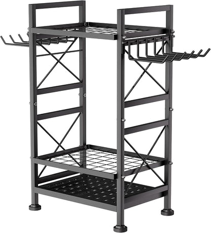 GIOTORENT 3 Tier Metal Garden Tool Organizer - Image 8