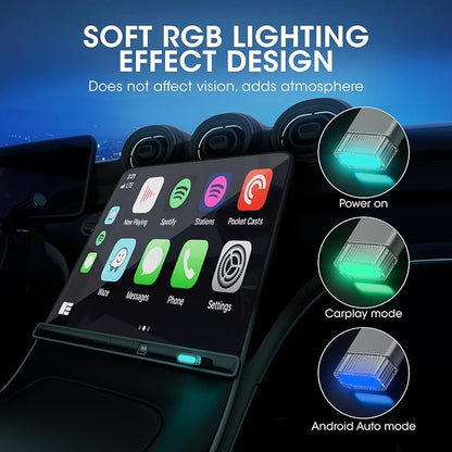 2in1 Mini Wireless Carplay Adapter - Image 4