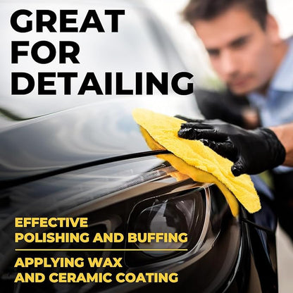 Edgeless Microfiber Towels for Cars – 6pk - Image 5