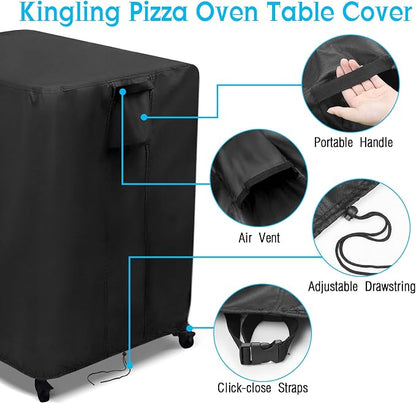 Kingling Outdoor Pizza Oven Table Cover - Image 4