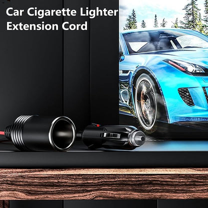 KEWIG 12/24V Car Cigarette Lighter Extension Cord - 20FT Cigarette Lighter Plug - Image 7