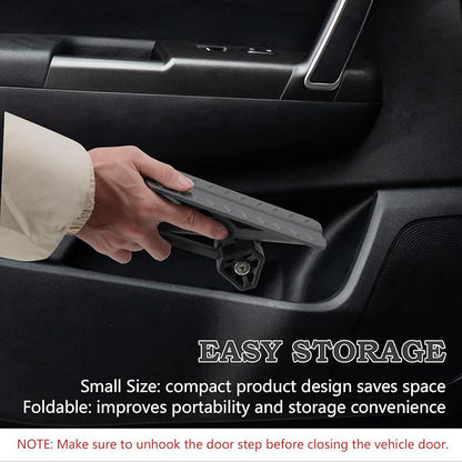 COWVIE Foldable Car Door Step Stand Pedal - Image 6
