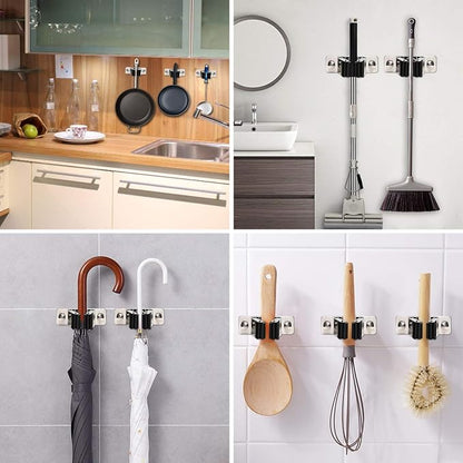 Mop and Broom Holder Wall Mount - Image 7