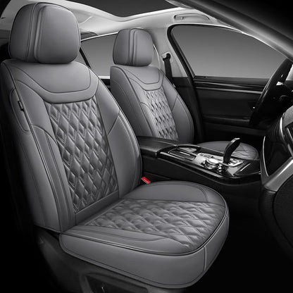 Car Seat Covers Full Set, Leather Seat Covers - Image 7