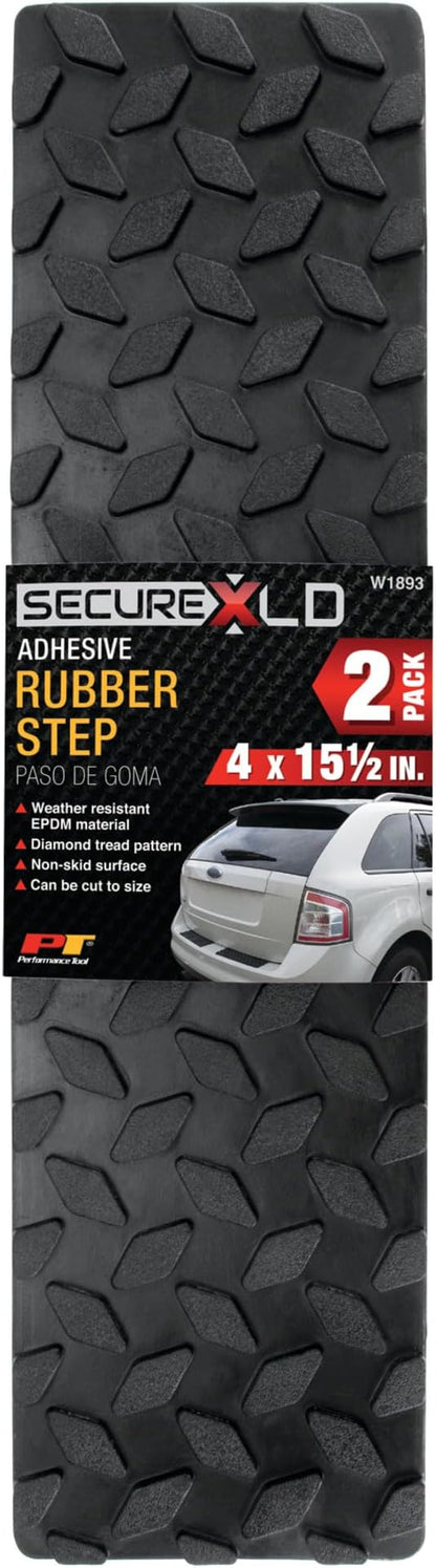 Performance Tool W1893 4-Inch x 15-1/2-Inch Diamond Tread Rubber Step Mats - Image 7