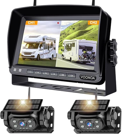 2 Magnetic Wireless Backup Camera by VOONOA