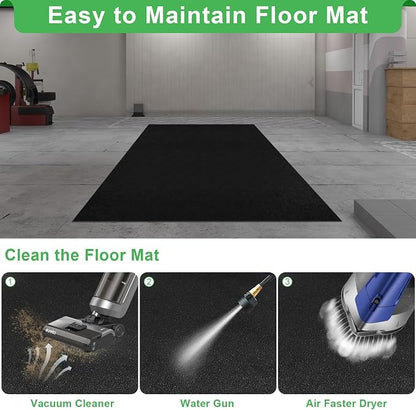 Golf Cart Parking Mat 9.84 ft. x 4.92 ft, 3.0MM Thickened Oil Absorbent - Image 6