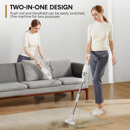 2-in-1 Mini Cordless Vacuum Cleaner, Handheld Vacuum Cleaner, USB Rechargeable - Image 2