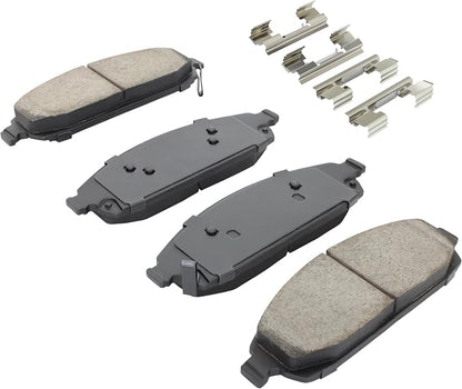 Premium Ceramic Front Brake Pads Compatible - Image 2