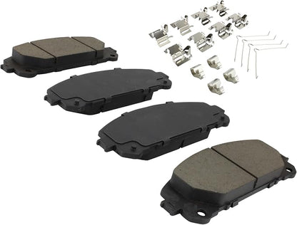 Premium Ceramic Front Brake Pads Compatible - Image 2